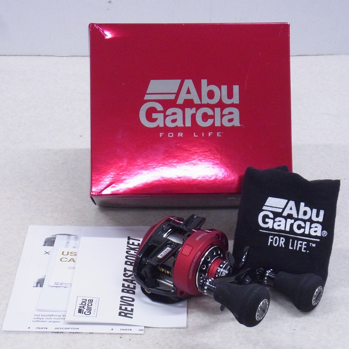 Abu Garcia アブガルシア REVO BEAST レボ ビースト Rocket ロケット ベイトリール 14,400円