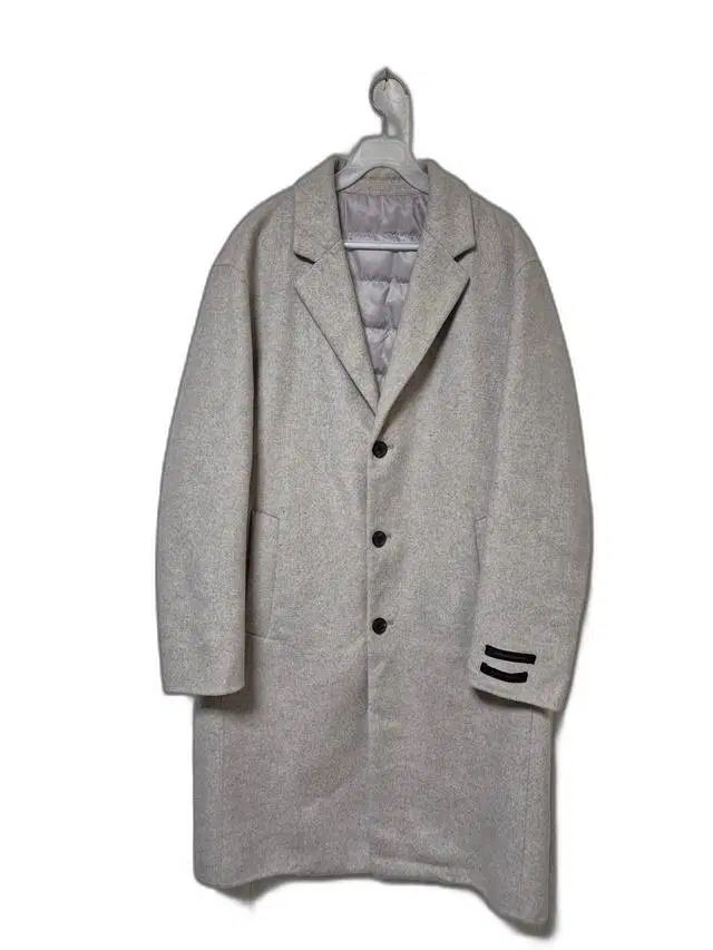 アンドー＆アンドー カシミア グースダウン ファー ハンドメイド メンズ 冬 グースダウン ジャケット ウール ロング ジャケット 95