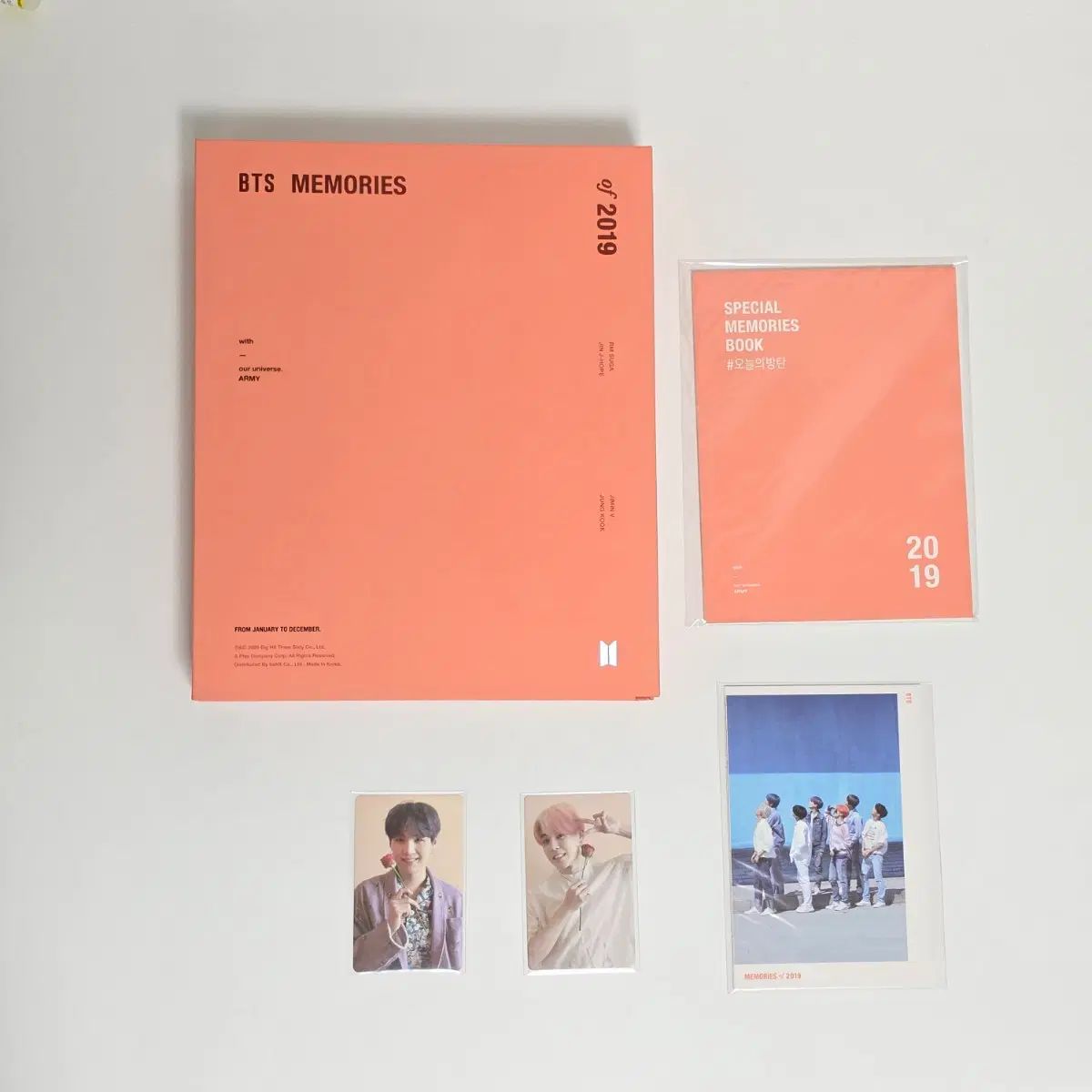 トレカ2枚) メモリーズ 2019 BTS Memories BTS シュガ ジミン SUGA JIMIN DVD