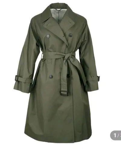 ウィークエンド マックスマーラ リバーシブル トレンチコート KHAKI