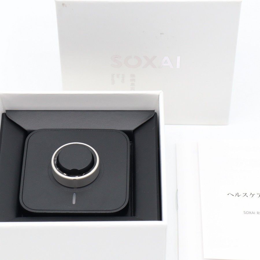 【美品】SOXAI RING 2 マットシルバー 12号 SOXAIRING2MSL12 スマートリング ソクサイリング 本体