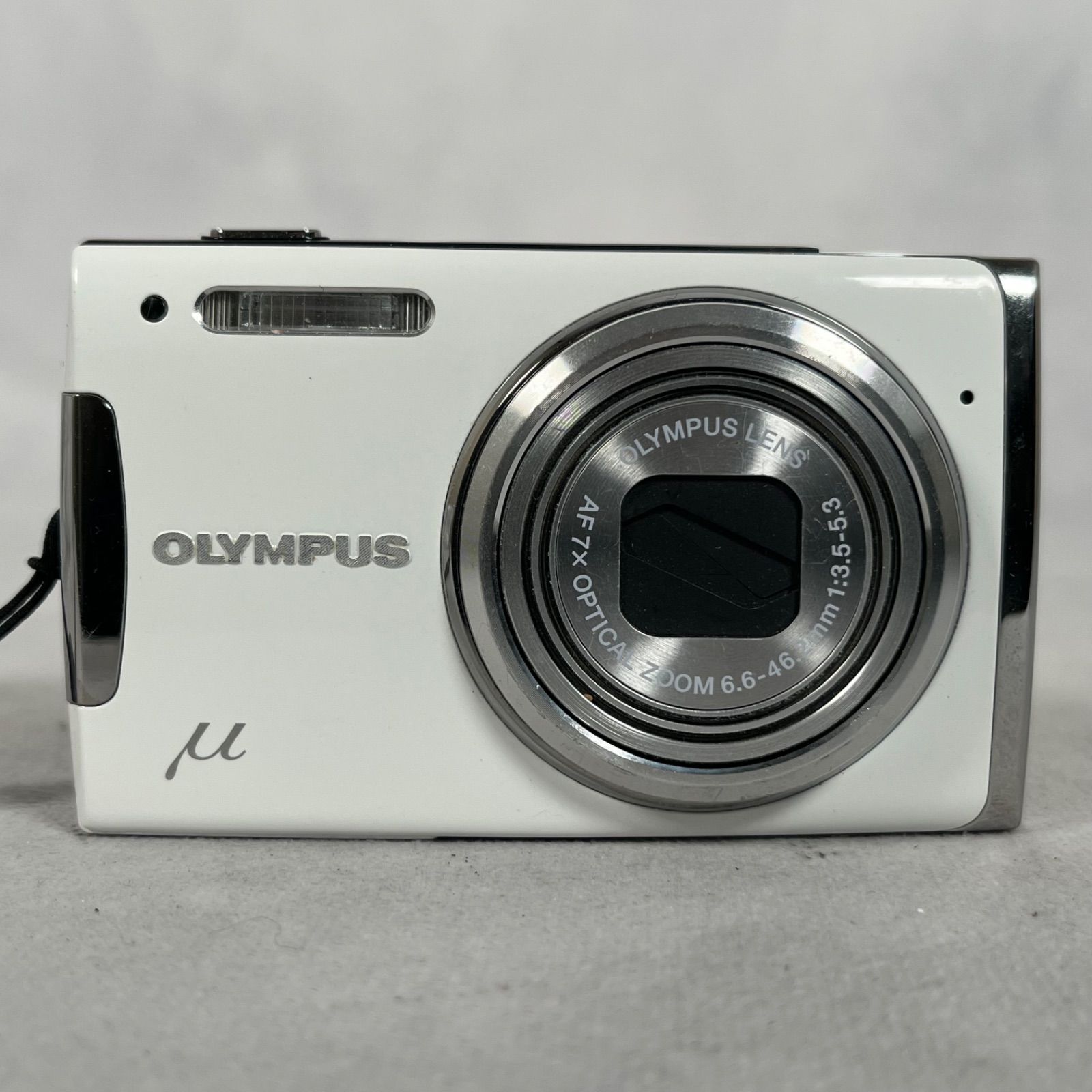 管2607-298】OLYMPUS オリンパス μ1060 ホワイト コンパクトデジタル