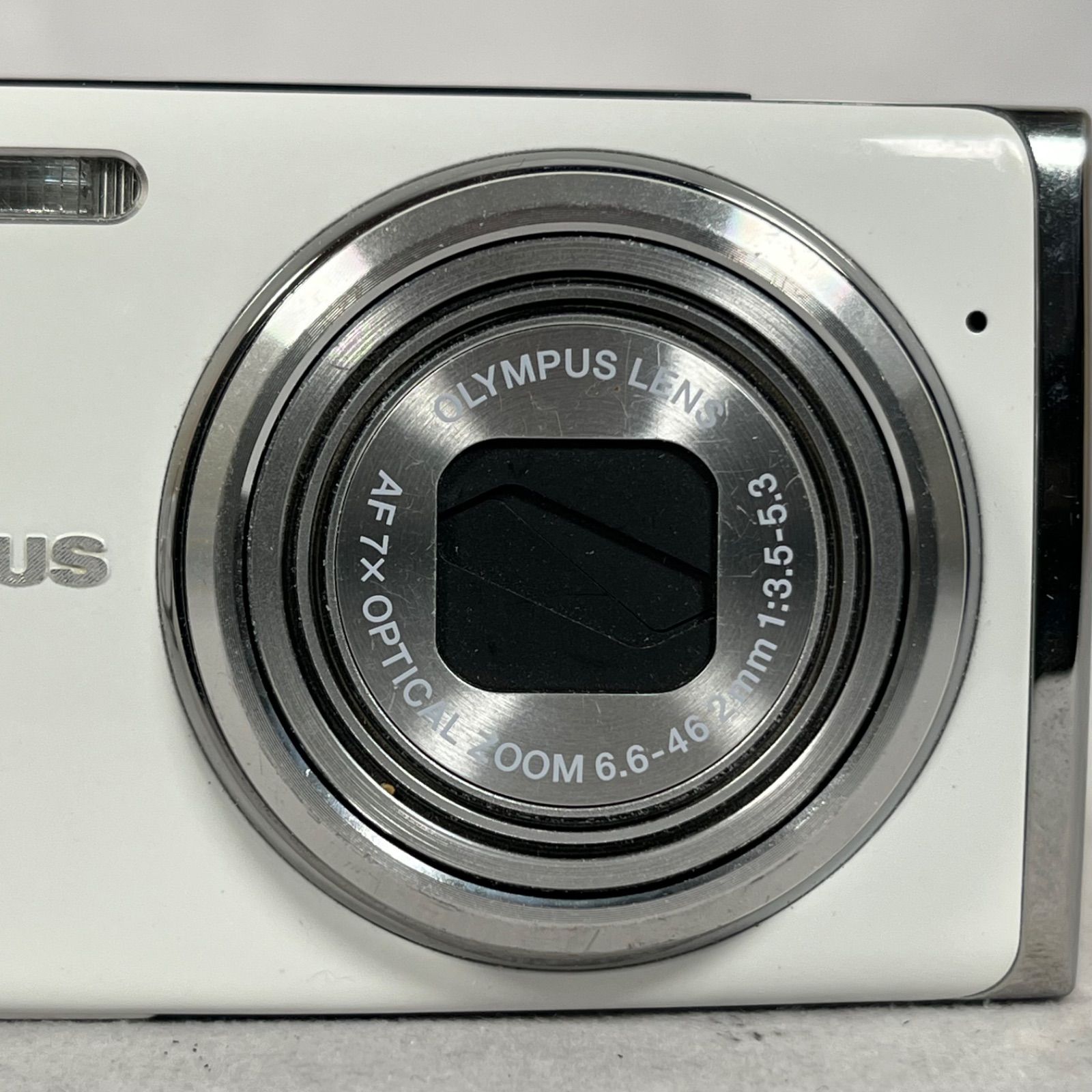 管2607-298】OLYMPUS オリンパス μ1060 ホワイト コンパクトデジタル