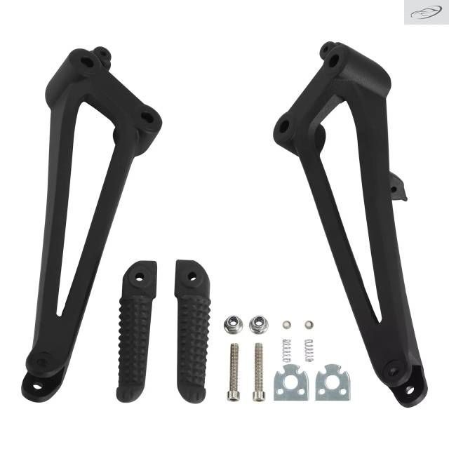 Motorcycle Rear Passenger Footpegs Pegs Bracket Yamaha YZF-R1 2009-2014 7,965円