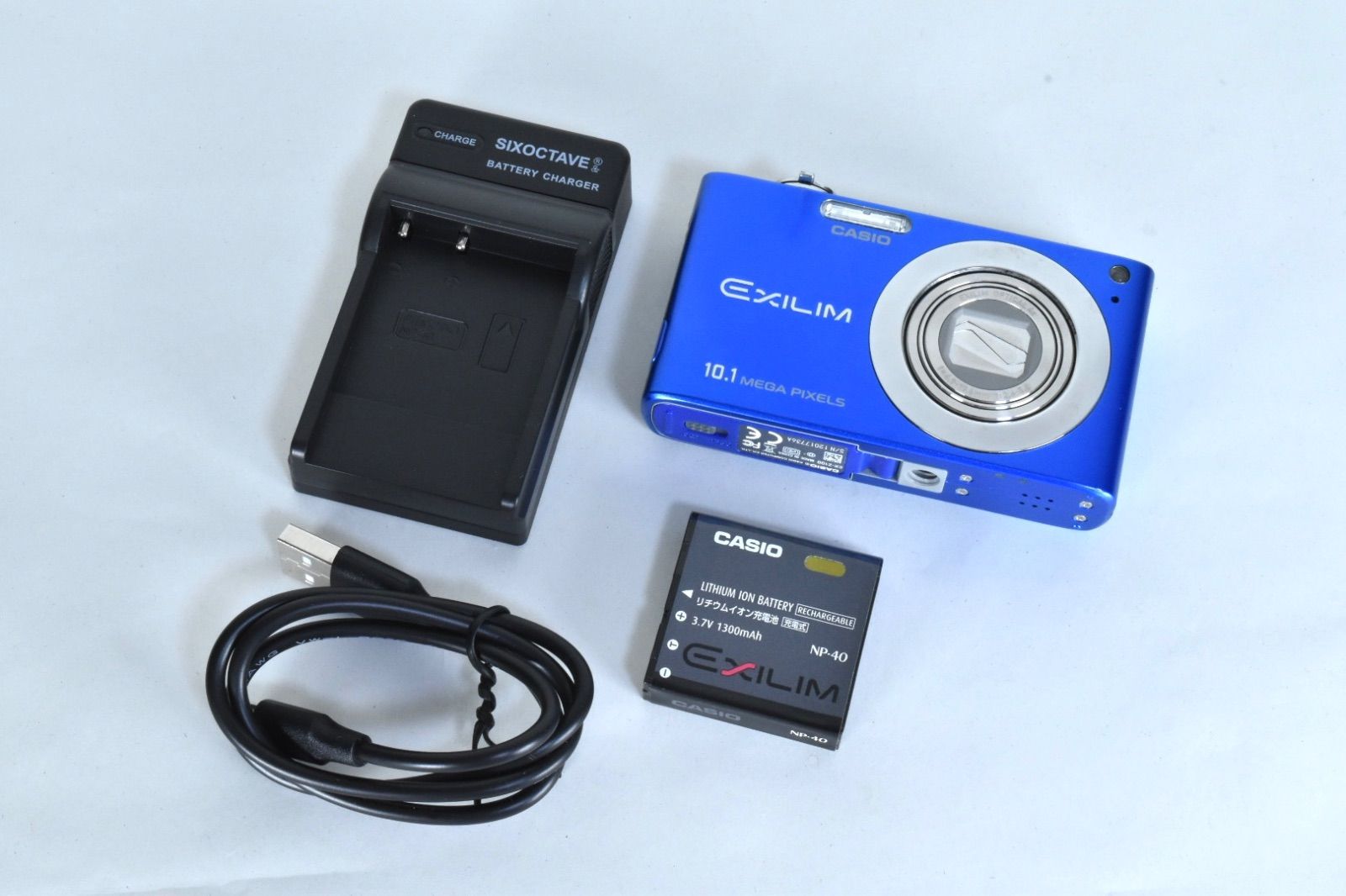 CASIO EXILIM EX-Z100 デジタルカメラ ブルー - メルカリ