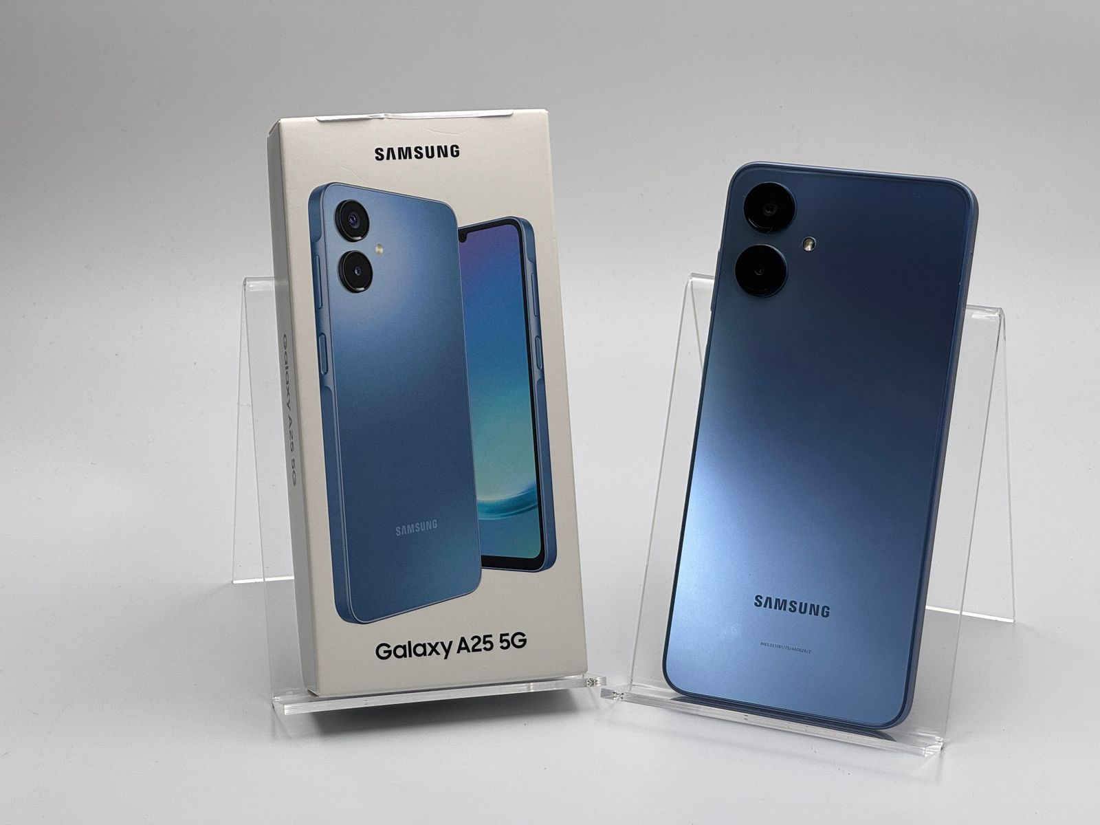 【箱付き中古A】Galaxy A25 5G SCG33 ブルー SIMフリー 白ロム