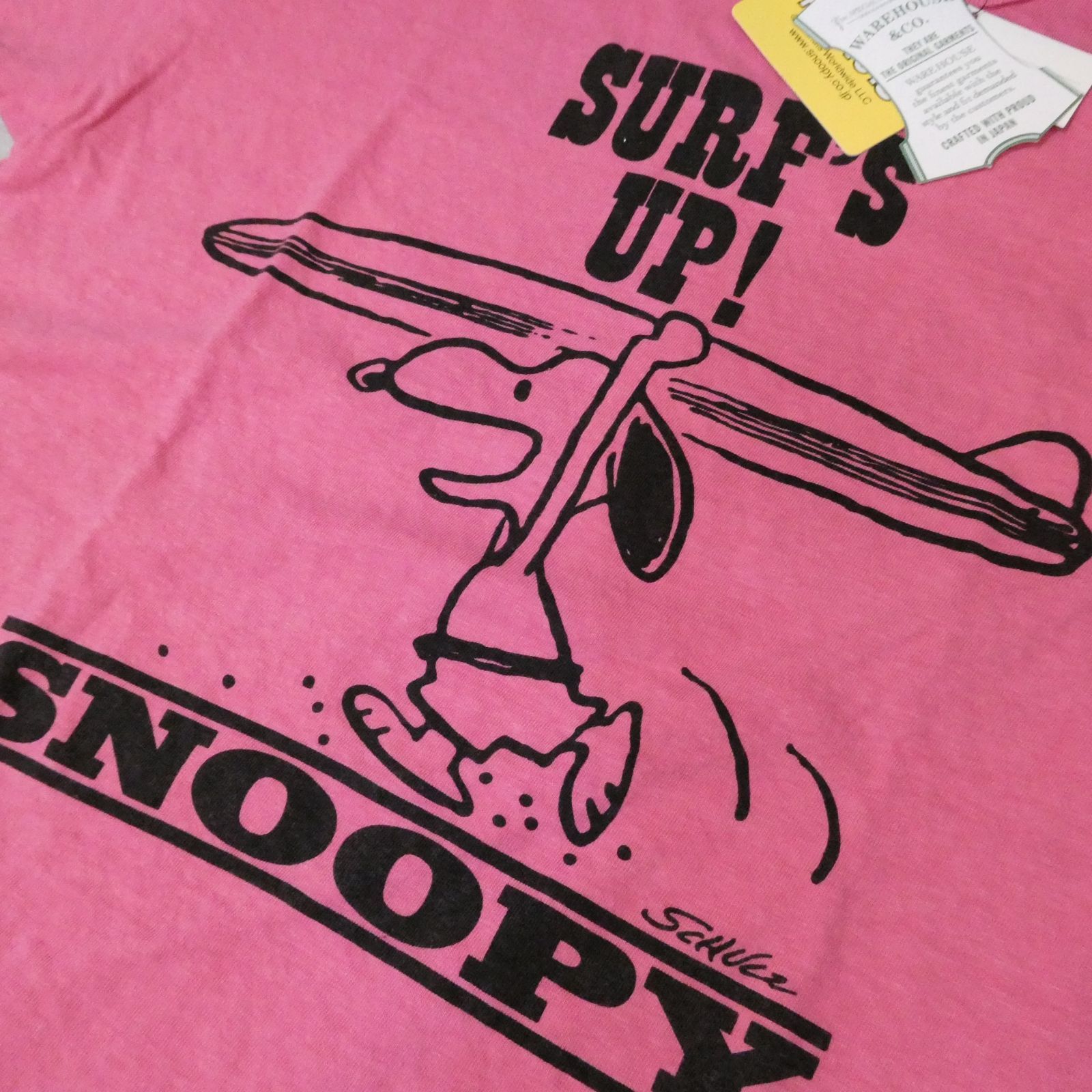 WAREHOUSE×VintagePeanuts SURF'S UP 60s復刻 WAREHOUSE