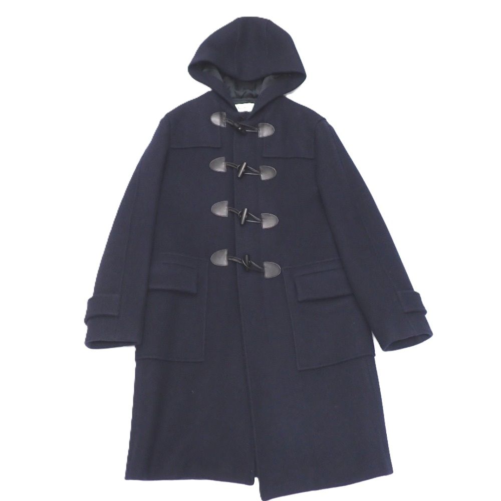 NA69281 クリスチャンディオール ダッフルコート 841M05A0004 ウール カシミヤ ネイビー系 レディース Christian Dior 中古 60,500円