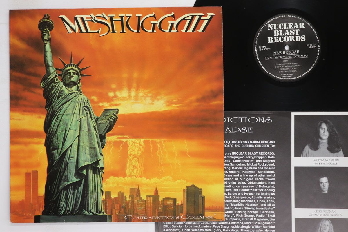 LP Meshuggah Contradictions Collapse NB049 NUCLEAR BLAST /00260
