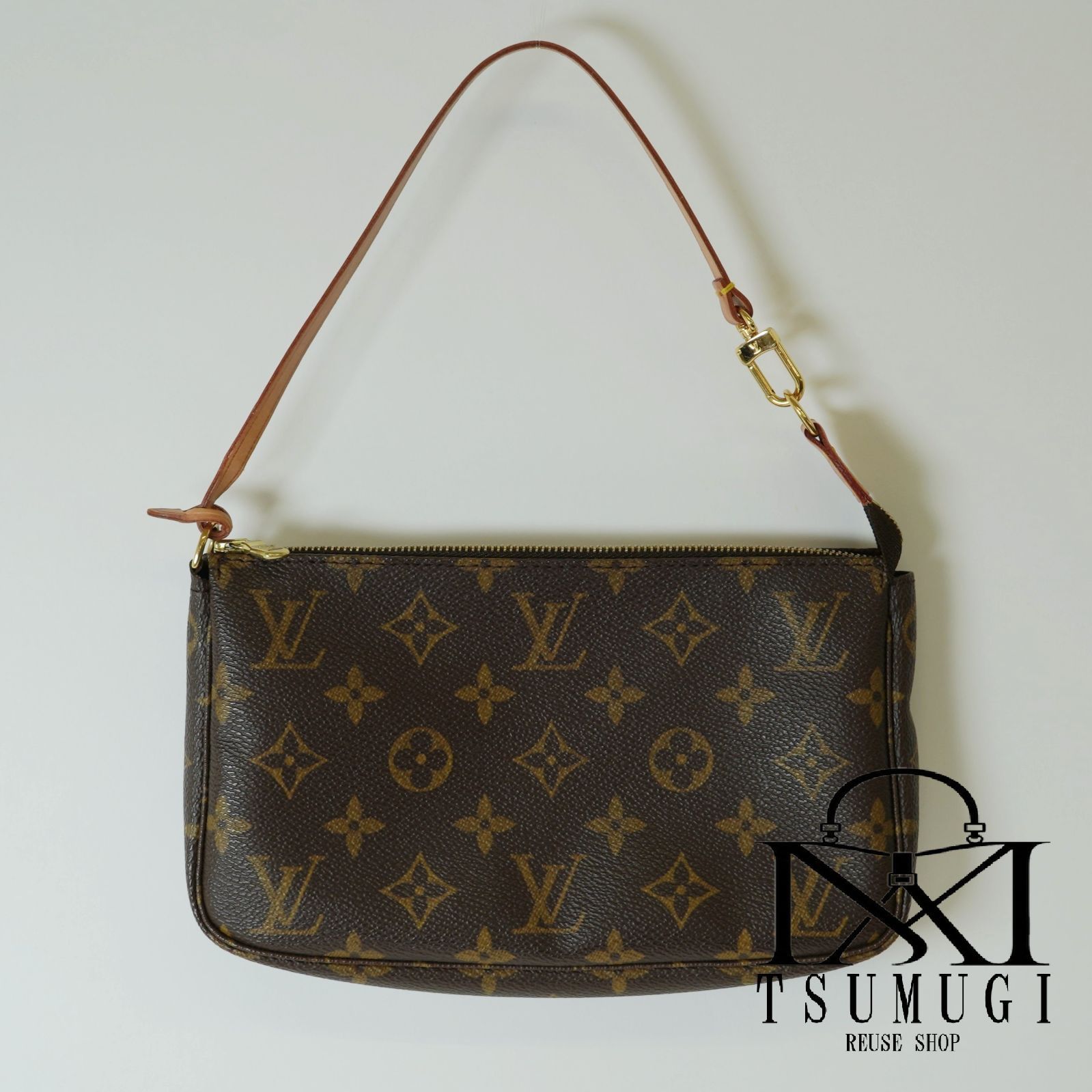 LOUIS VUITTON ルイヴィトン モノグラム アクセサリーポーチ ポシェット アクセソワール M51980