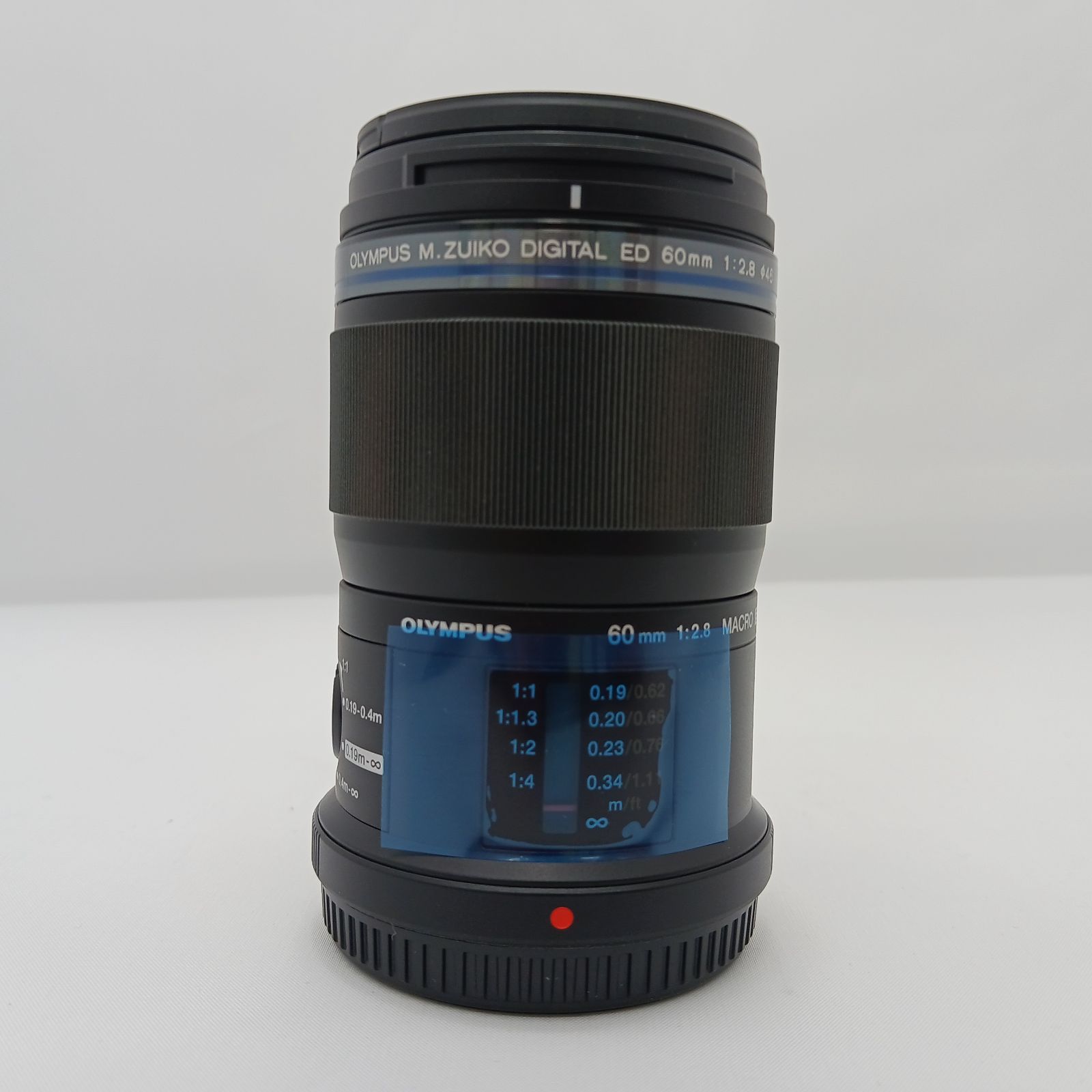 【ガラスケース内展示商品】オリンパスOLYMPUS カメラレンズ ED 60mm F2.8 Macro M.ZUIKO DIGITAL［ マイクロフォーサーズ / 単焦点レンズ ］ ブラック M.ZUIKO DIGITAL ED 60mm F2.8 Macro 29,199円
