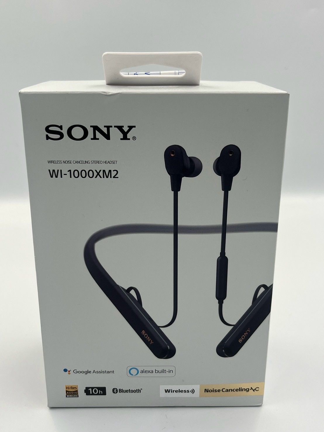 【埼玉発】SONY WI-1000XM2 ワイヤレス ノイズキャンセリング ステレオヘッドセット ブラック 一部付属品あり