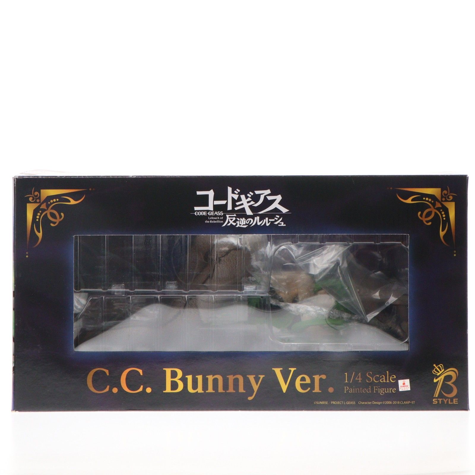 B-style C.C.(シーツー) バニーVer. コードギアス 反逆のルルーシュ 1/4 完成品 フィギュア プレミアムバンダイ&アニメイト&あみあみ限定 FREEing(フリーイング) 18,974円