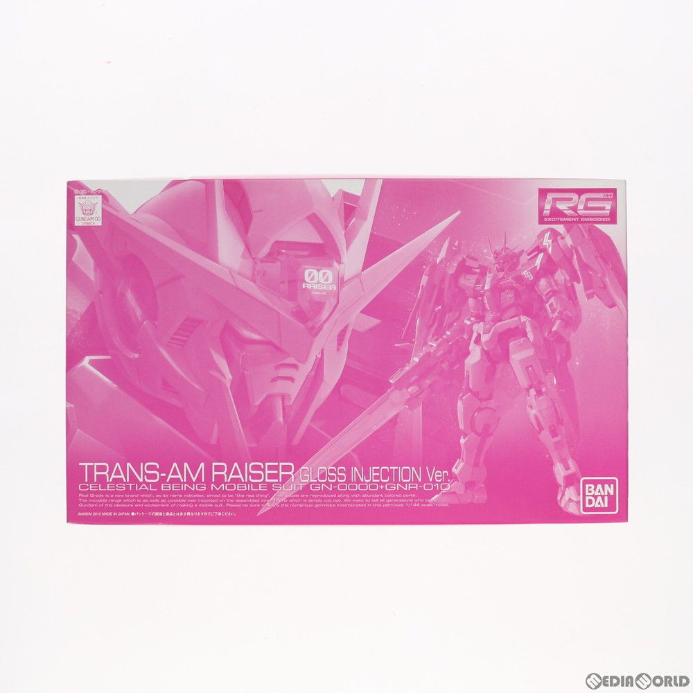 プレミアムバンダイ限定 RG 1/144 GN-0000+GNR-010 トランザムライザー グロスインジェクションVer. 機動戦士ガンダム00(ダブルオー) プラモデル(0196824) バンダイ