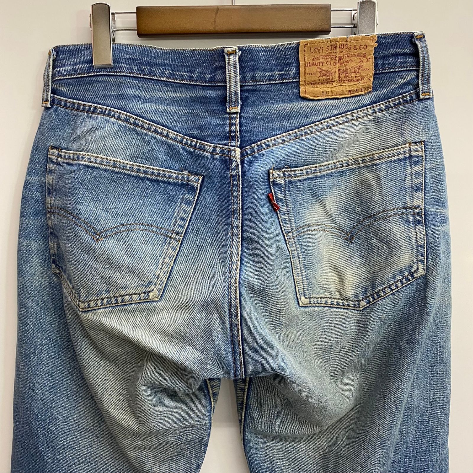メンズ リーバイス Levi's 90's 501 USA製 赤耳 バレンシア工場 USA製