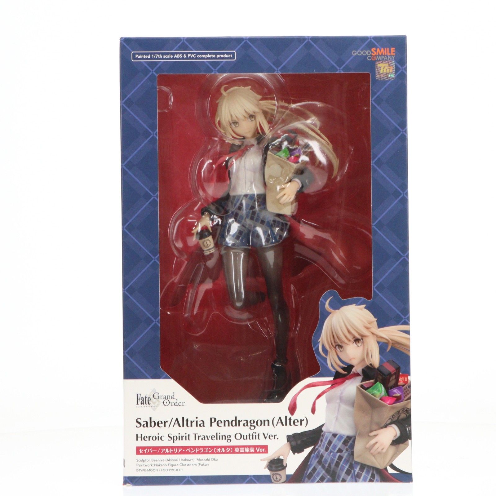セイバー/アルトリア・ペンドラゴン〔オルタ〕 英霊旅装Ver. Fate/Grand Order(フェイト/グランドオーダー) 1/7 完成品 フィギュア グッドスマイルカンパニー