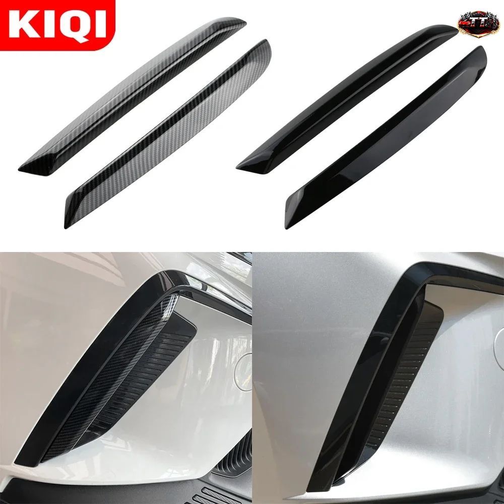 KIQI カー フロント リア フォグランプ ステッカー カバー MG4 EV 2022 2023 2024 ABS バック フォグライト フォグランプ ストリップ トリ