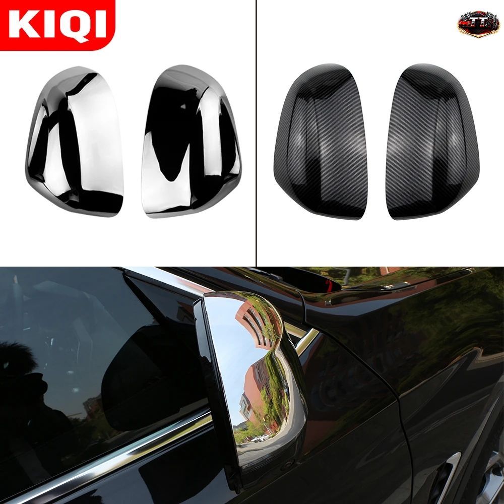 KIQI BMW X3 G01 2018 - 22 リアビューミラーカバーステッカートリム装飾 ABSカーボンファイバー自動車部品