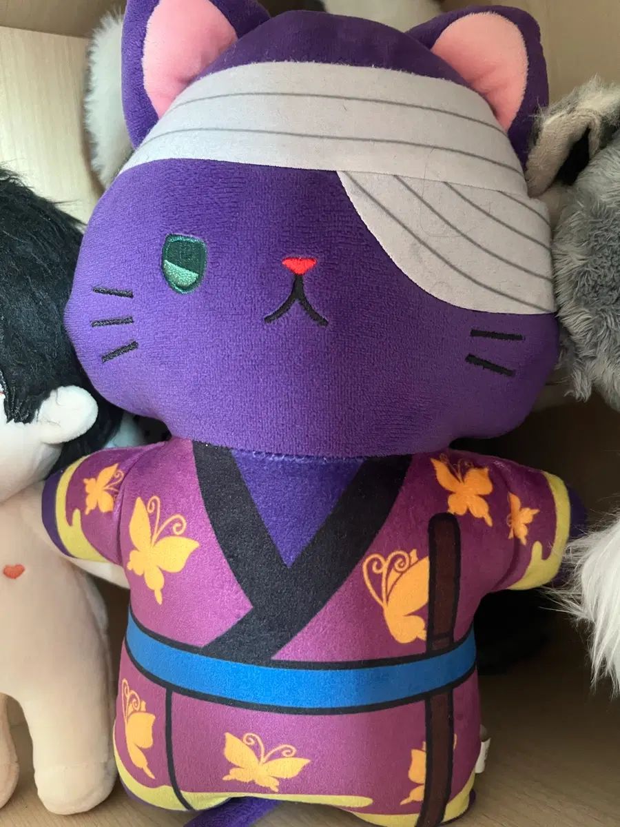 銀魂 高杉信介 公式グッズ 猫ぬいぐるみ 20cm