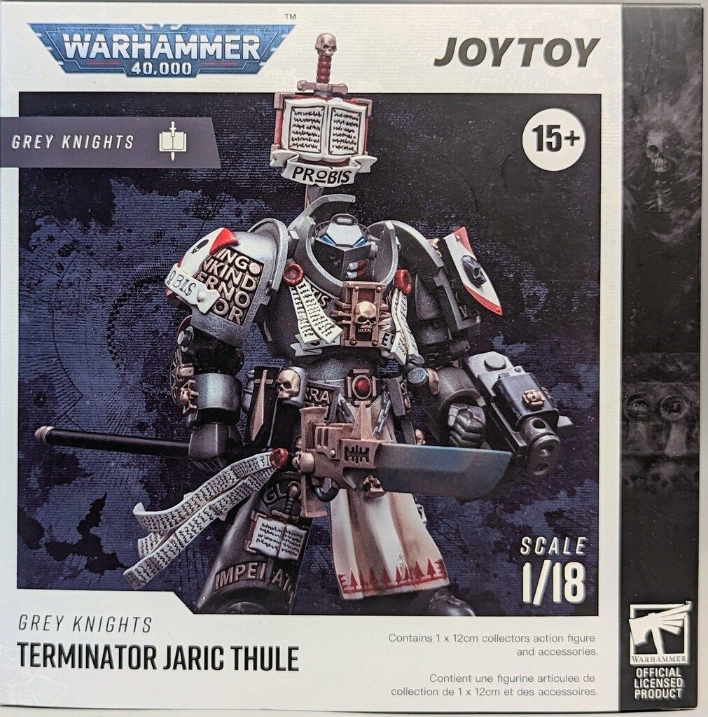 JOYTOY WARHAMMER40000 GREY KNIGHTS TERMINATOR JARIC THULE