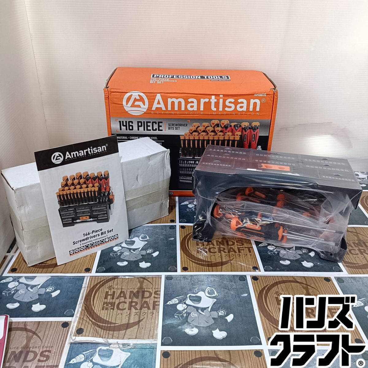 ◆【未使用品】アマティザン　Amartisan AM9876　ドライバーセット 【新古品】【中古】※箱痛み有