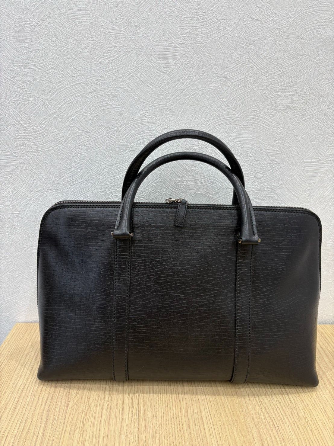 GUCCI グッチ ビジネスバッグ ブリーフケース ブラック レザー ハンドバッグ