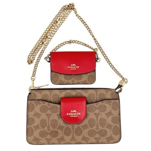 COACH コーチ クロスボディ ポーチ バッグ ショルダーバッグ シグネチャー CCK79