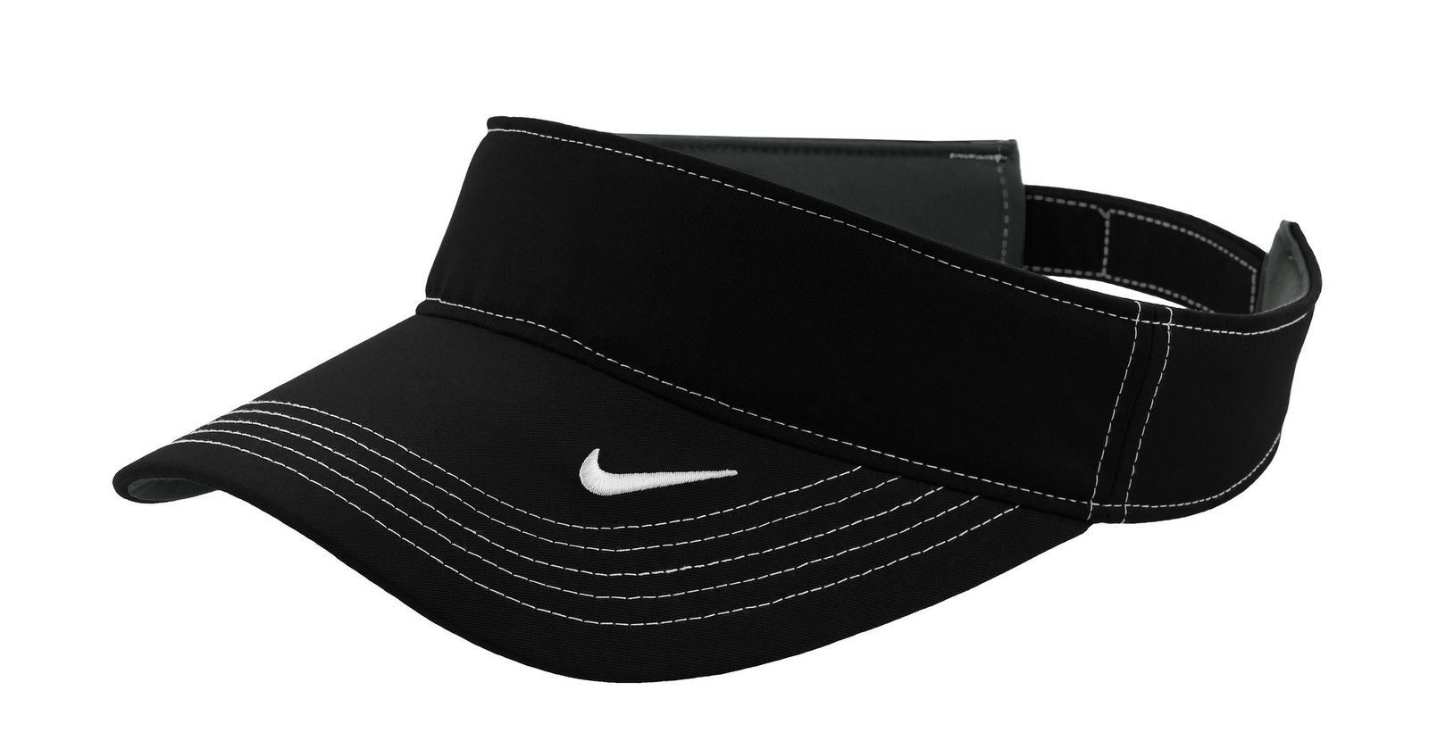 Nike メンズ ゴルフ Dri-FIT スウッシュバイザー [ブラック] [Free Size]