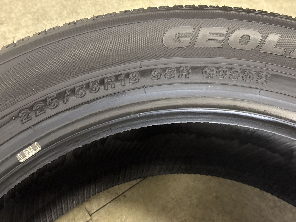 2026年製 新車外し】ヨコハマ ジオランダー SUV G055 225/55R18 4本