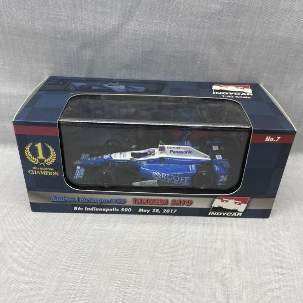 【中古】1/43 Andretti Autosport Takuma Sato Rd.6 Indianaplis 500 May 28 2017 Panasonic #26[91] 12,917円