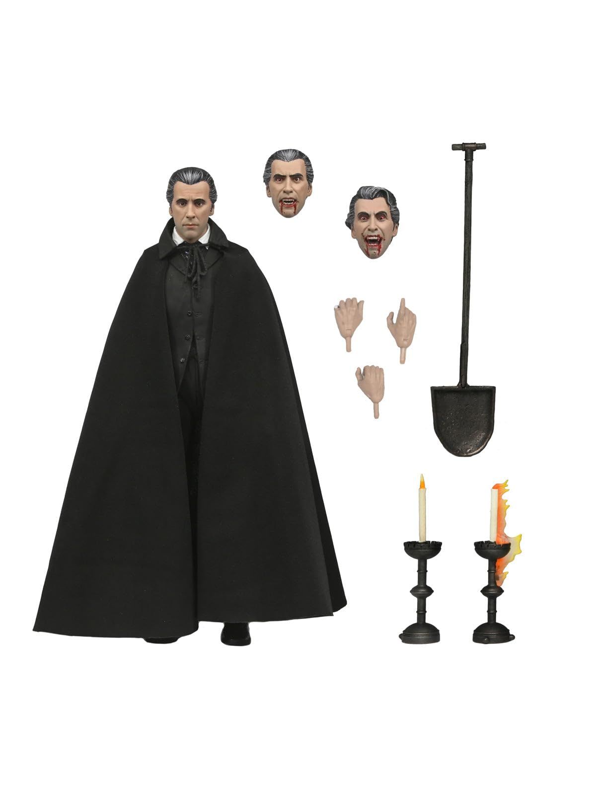 NECA アルティメットカウント ドラキュラ スケール アクション フィギュア 18cm ドラキュラの恐怖 1958