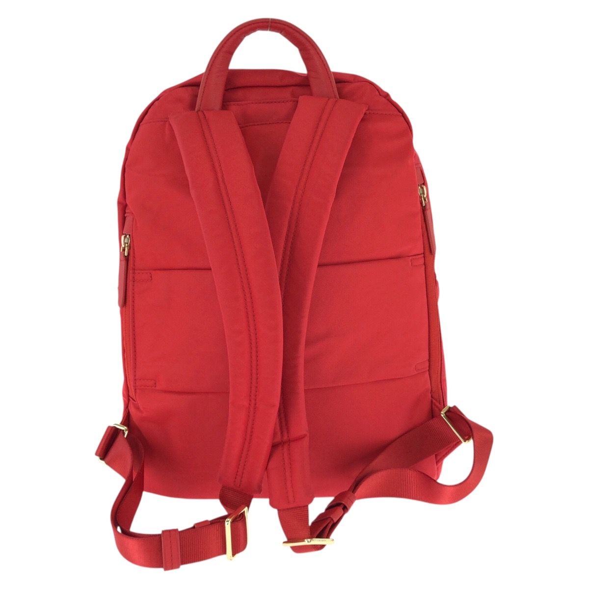 美品 TUMI トゥミ ヴォヤジュール ハーゲン レッド ゴールド金具 