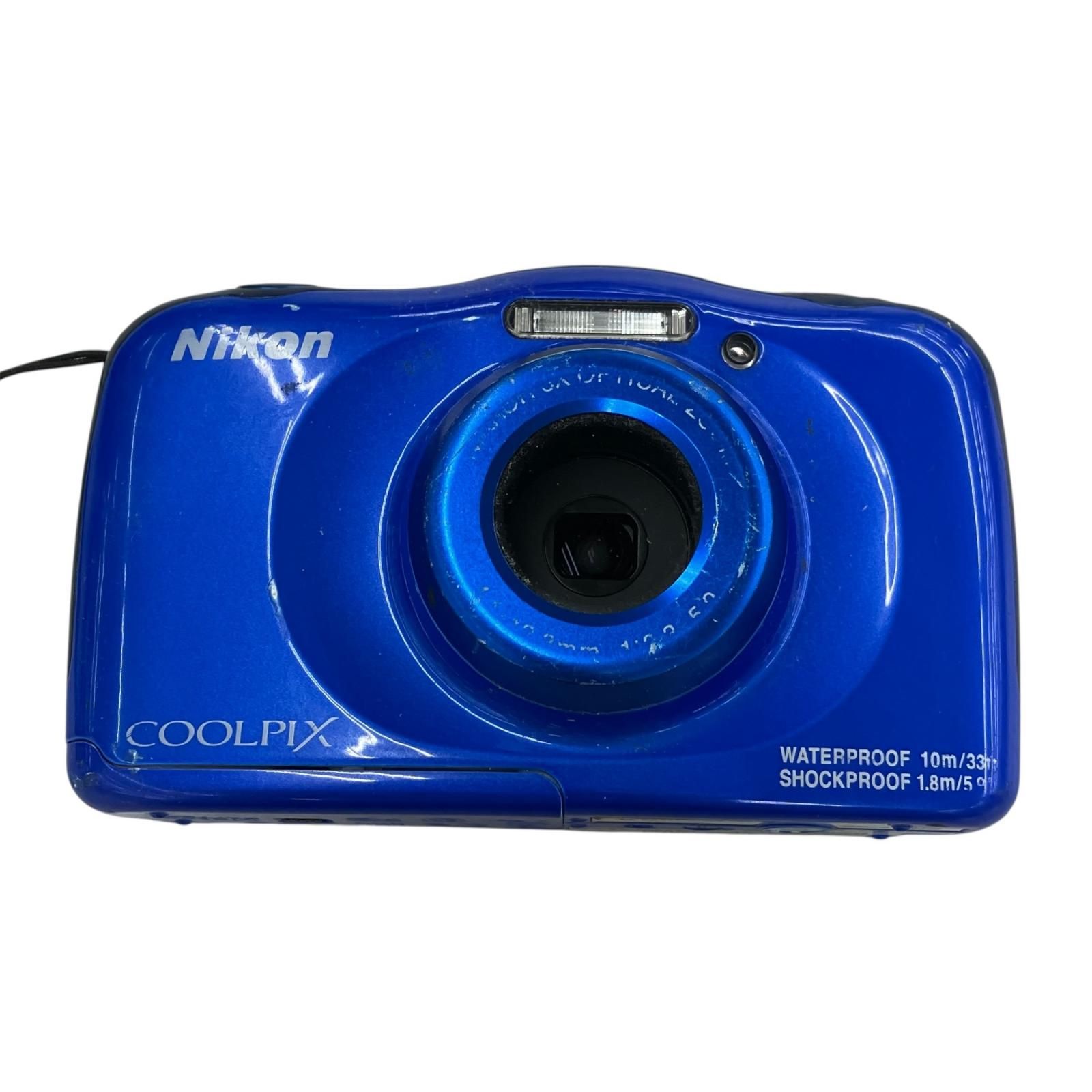 カメラ 186001 動作未確認 Nikon ニコン COOLPIX W100 防水デジタル