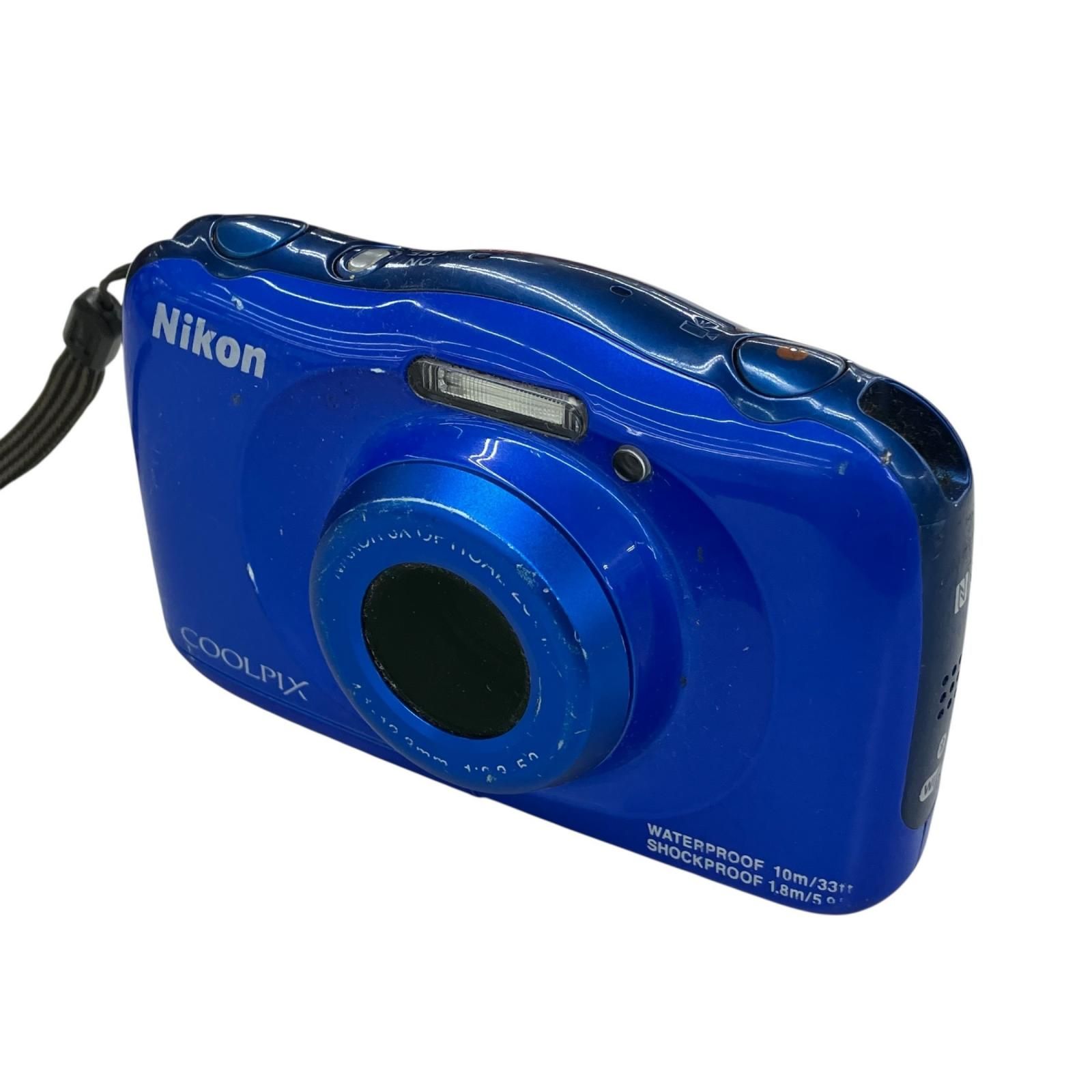 186001 動作未確認 Nikon ニコン COOLPIX W100 防水デジタルカメラ
