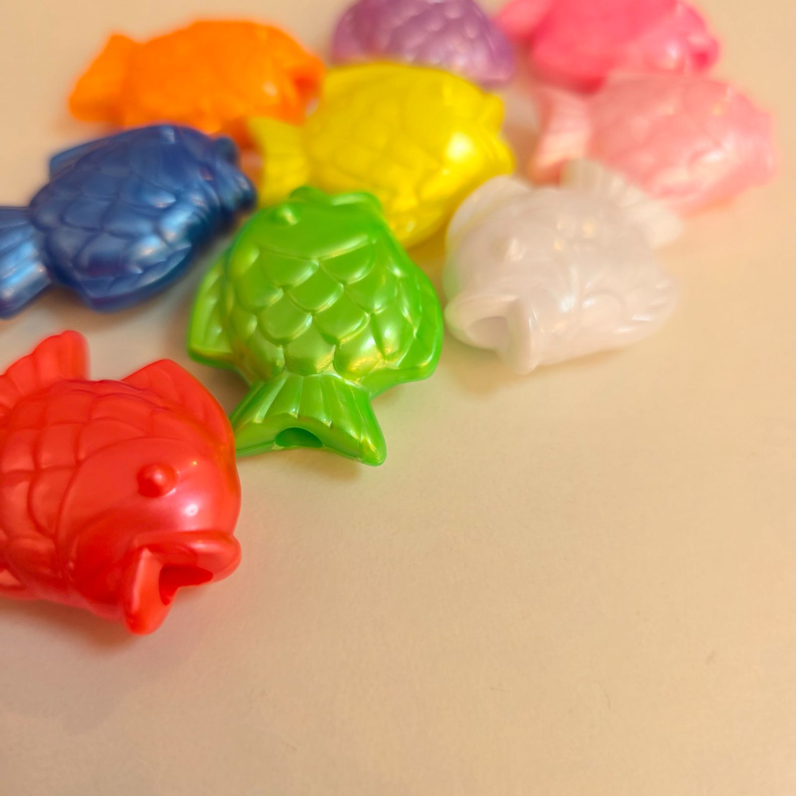 昭和レトロ 大倉トーイ 魚 ビッグビーズ ジャンボビーズ 9種セット