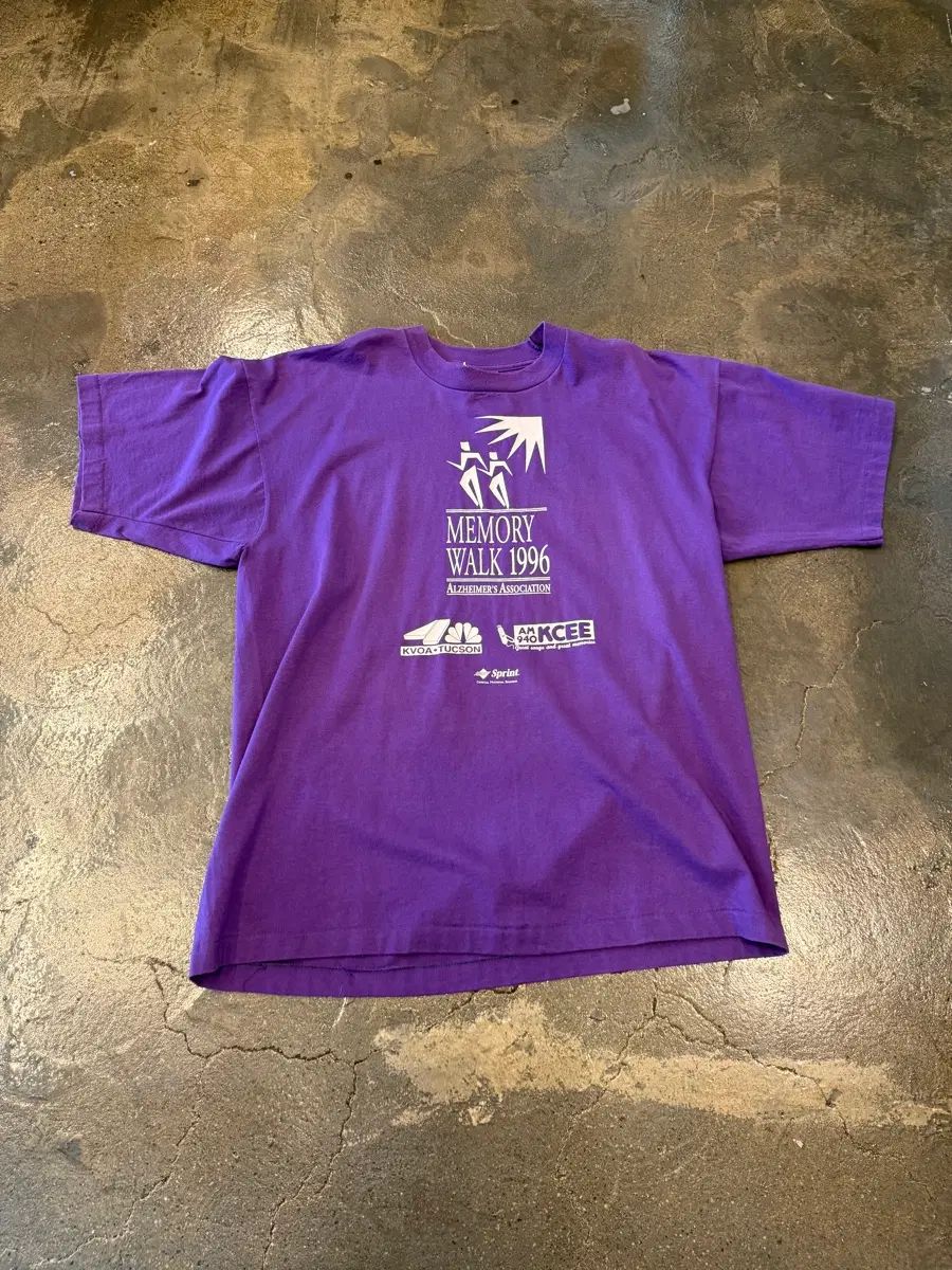 90s Fruit of the loom シングルステッチ メモリー ウォーク 半袖T XL