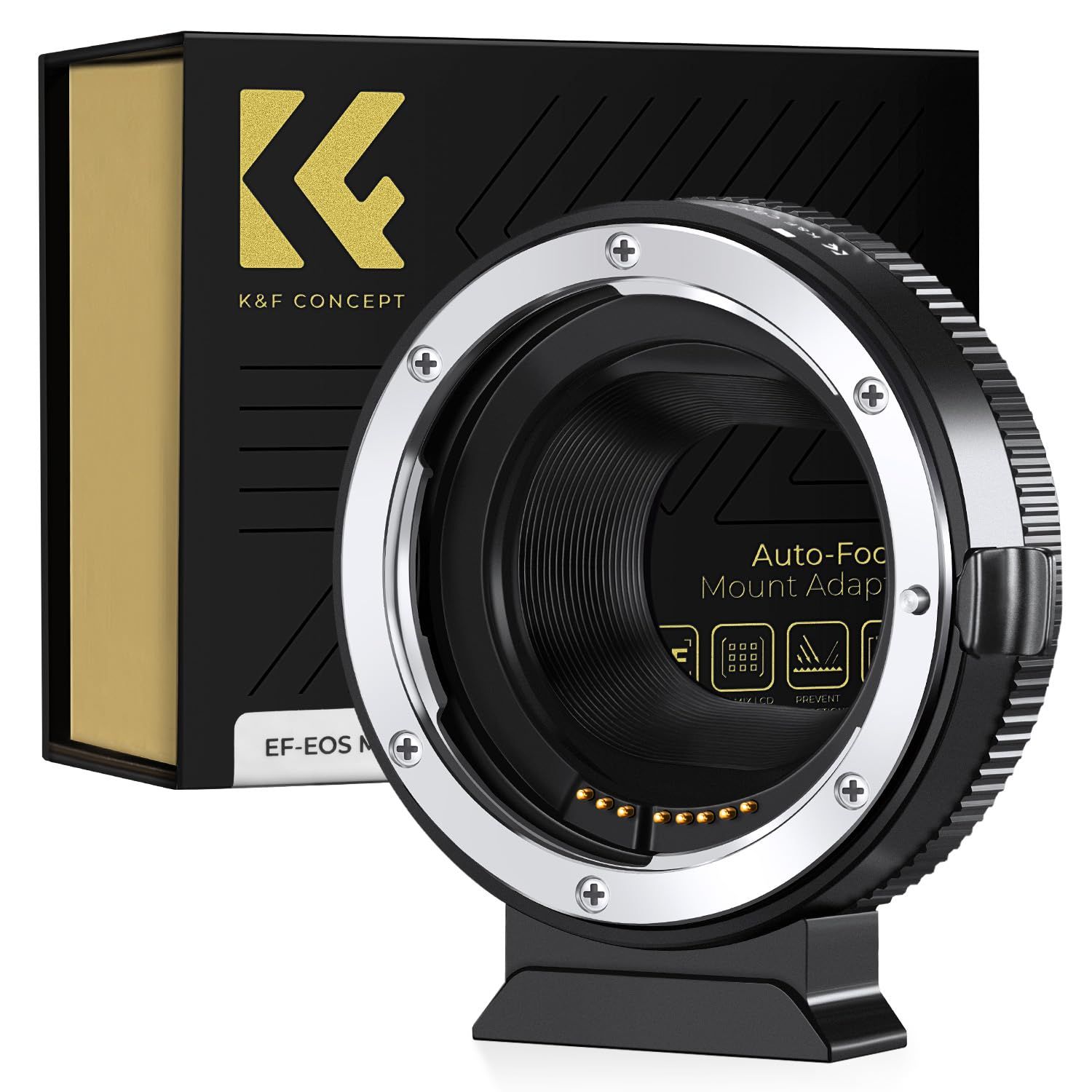 K&F CONCEPT マウントアダプター EF→EF-M Canon対応 AB302 5,882円