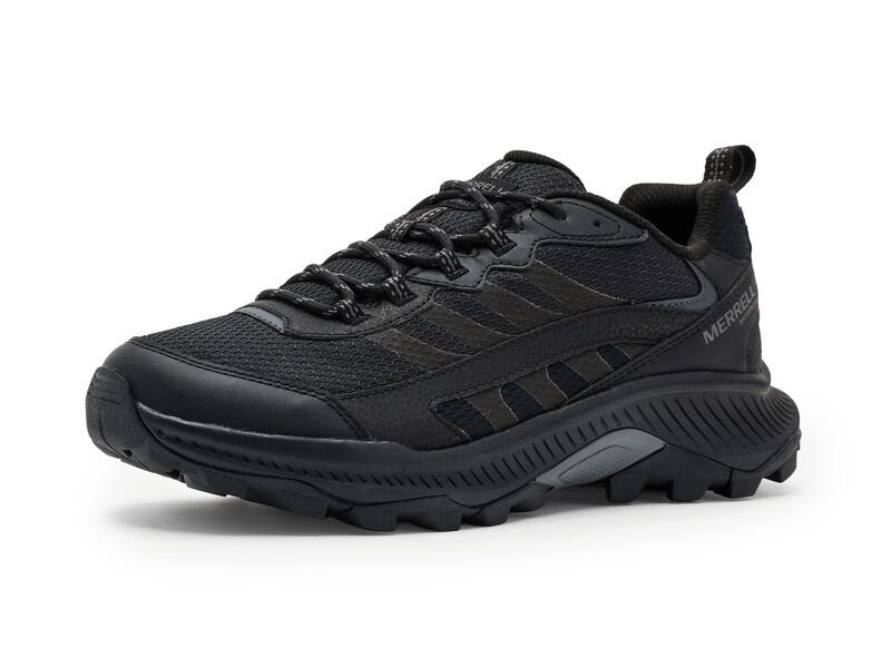 メレル メンズ シューズ ブーツ・レインブーツ Merrell Speed Strike 2 Waterproof Black ブラック