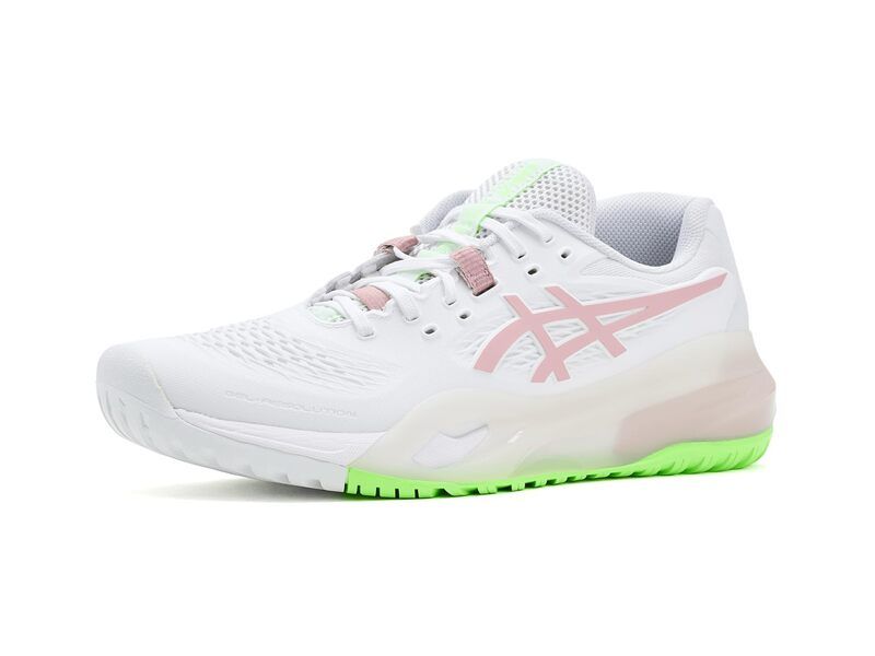 アシックス レディース シューズ スニーカー ASICS GelResolution X WhiteMorganite ホワイト