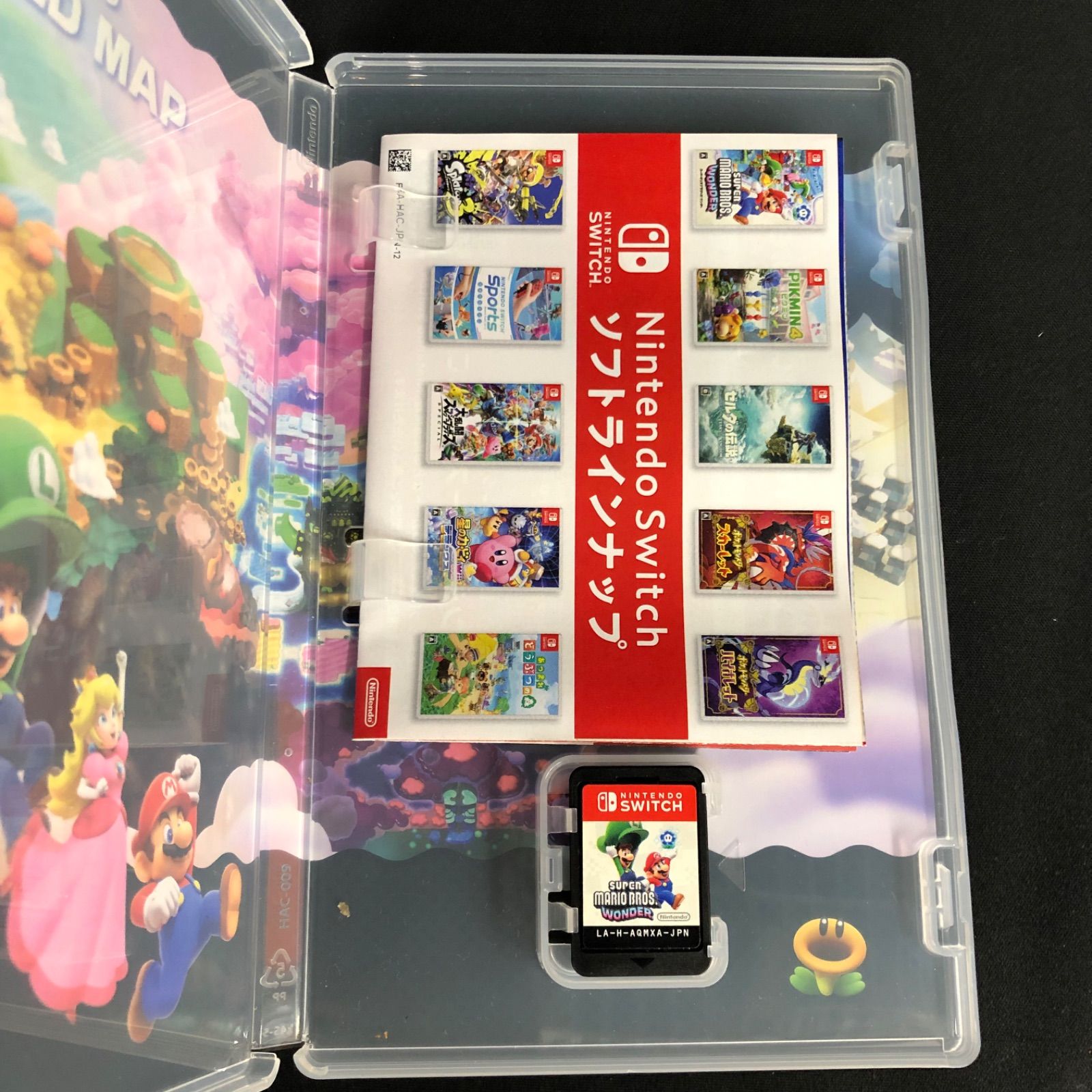 中古 Switch マリオカート8 マリオブラザーズワンダー セット - メルカリ