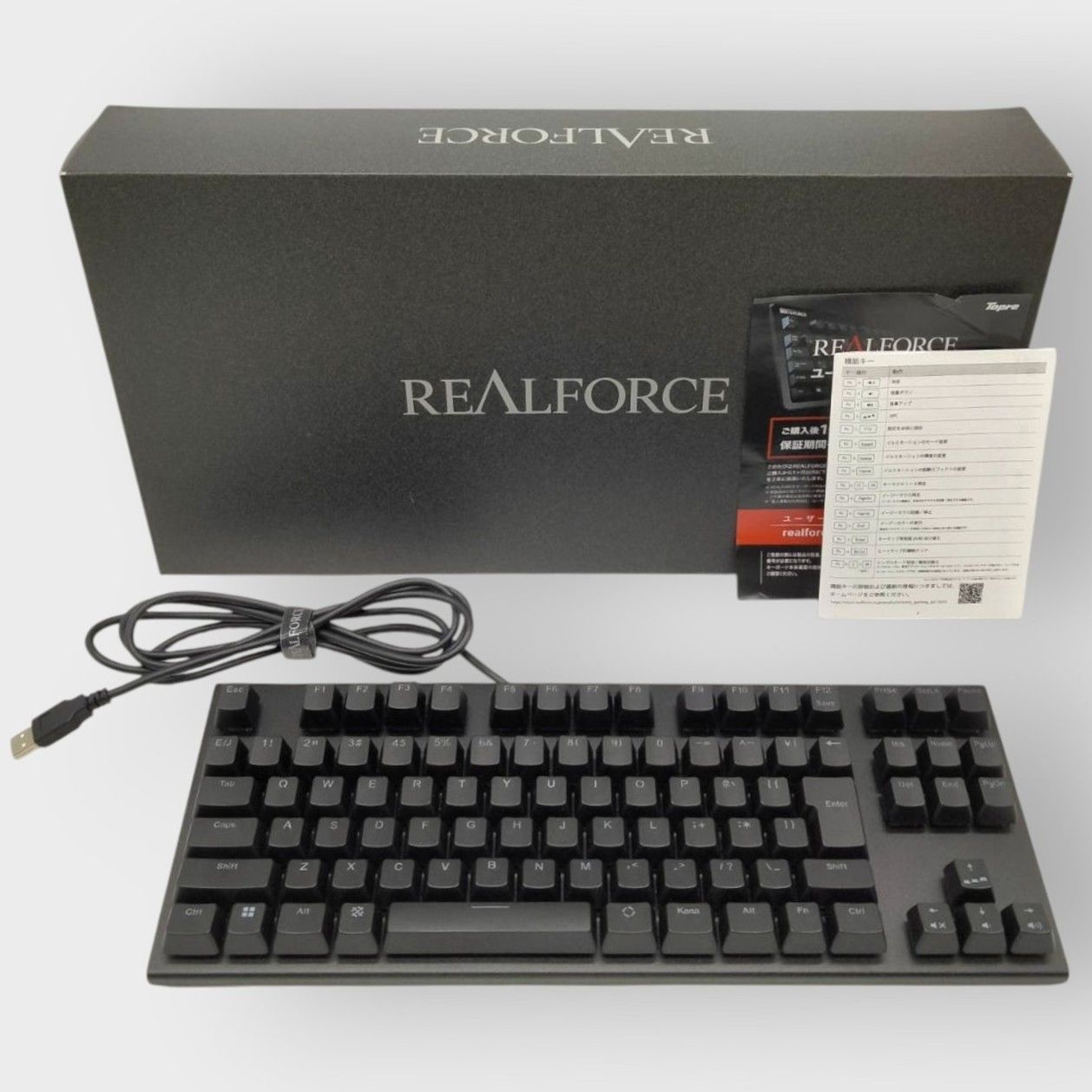 REALFORCE リアルフォース ラピッドトリガー キーボード 東プレ GX1 X1UC13 11,376円