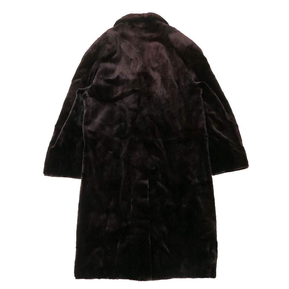 総丈106/ヴァレンティノ サガ ミンク シェアード ファーコート 毛皮 □美品□SAGA MINK サガミンク コート サイズXL シェアードミンク