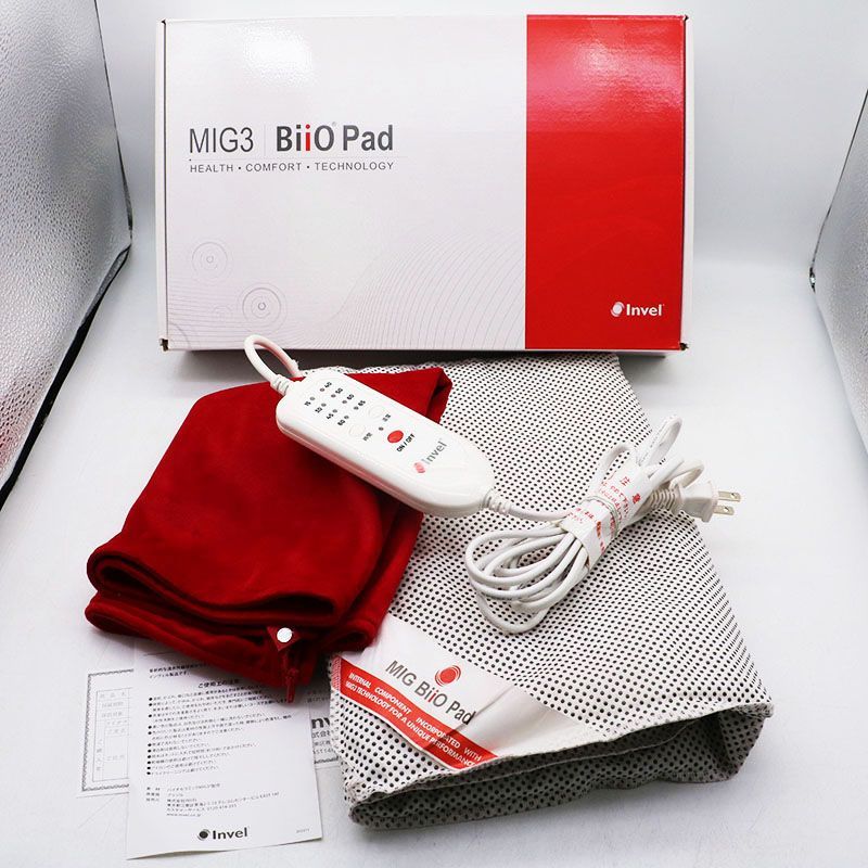 中古美品 Invel インヴェル MIG3 biio pad HU-6836 MR8-08-60 26,000円
