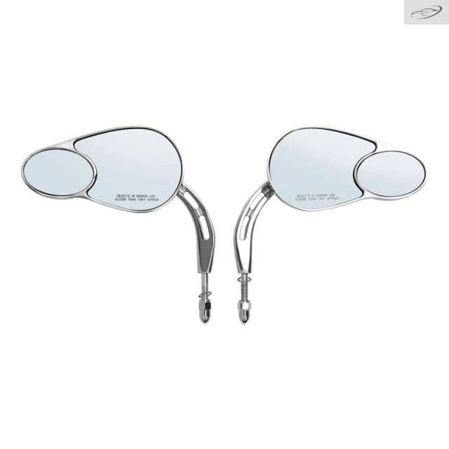 Motorcycle 8mm Rear View Mirrors Harley Touring Road King Tri Glide Ultra Electra Street Glide Sportster 883