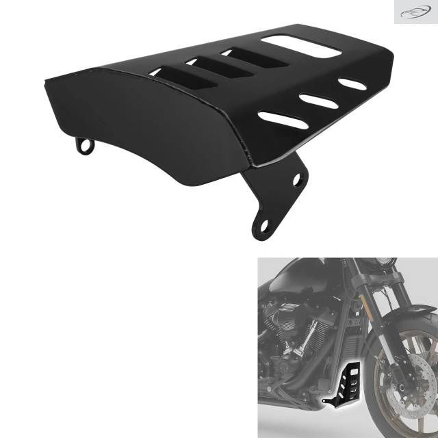 Motorcycle Lower Engine Chassis Skid Plate Guard Harley Softail Low Rider ST FXLRST 2022-2025