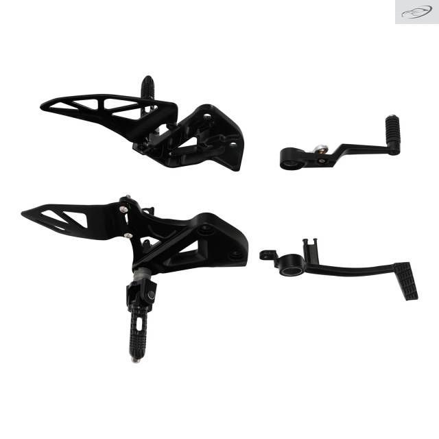 Motorcycle Front Driver Footpegs Footrests Bracket GSXR1000 2017-2025