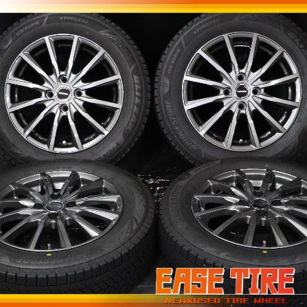 【25年製 良品】 バルミナ 15in 5.5J +42 100 4H ブリヂストン BLIZZAK VRX3 175/65R15 アクア ヤリス フィット スイフト 35,750円