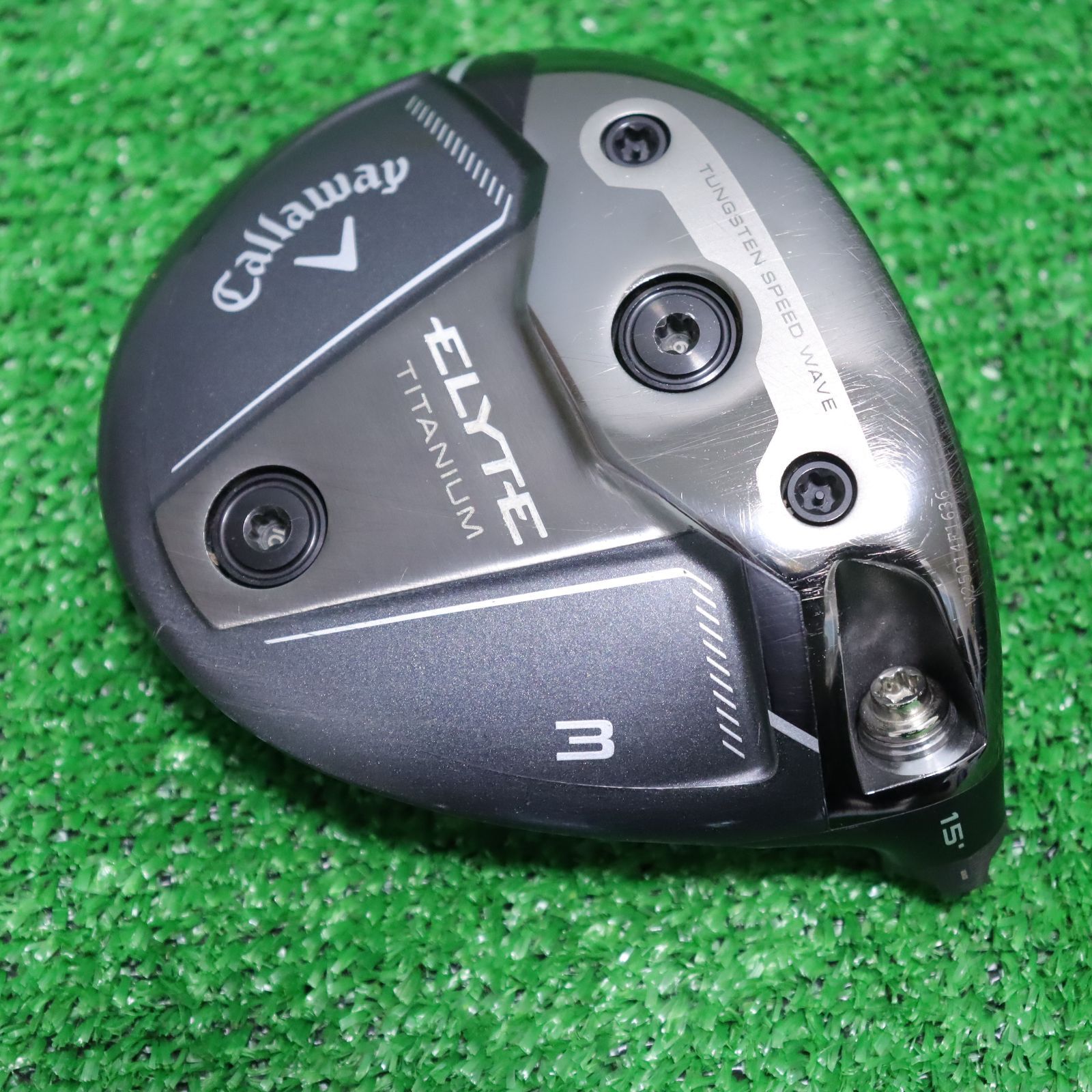 【ヘッド単品】ELYTE TITANIUMフェアウェイウッド 3W 15度