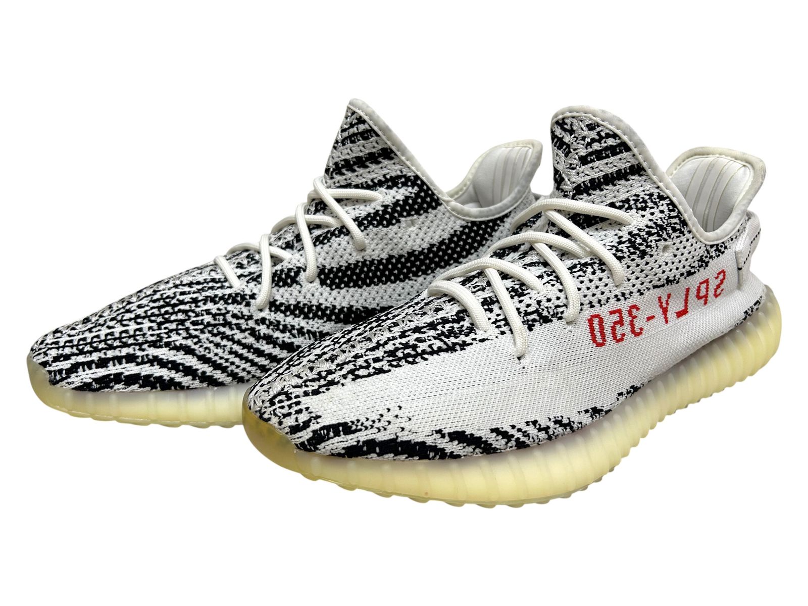 adidas (アディダス) YEEZY Boost 350 V2 ZEBRA イージーブースト ゼブラ ローカットスニーカー CP9654 28.5cm US10.5 ホワイト メンズ/036