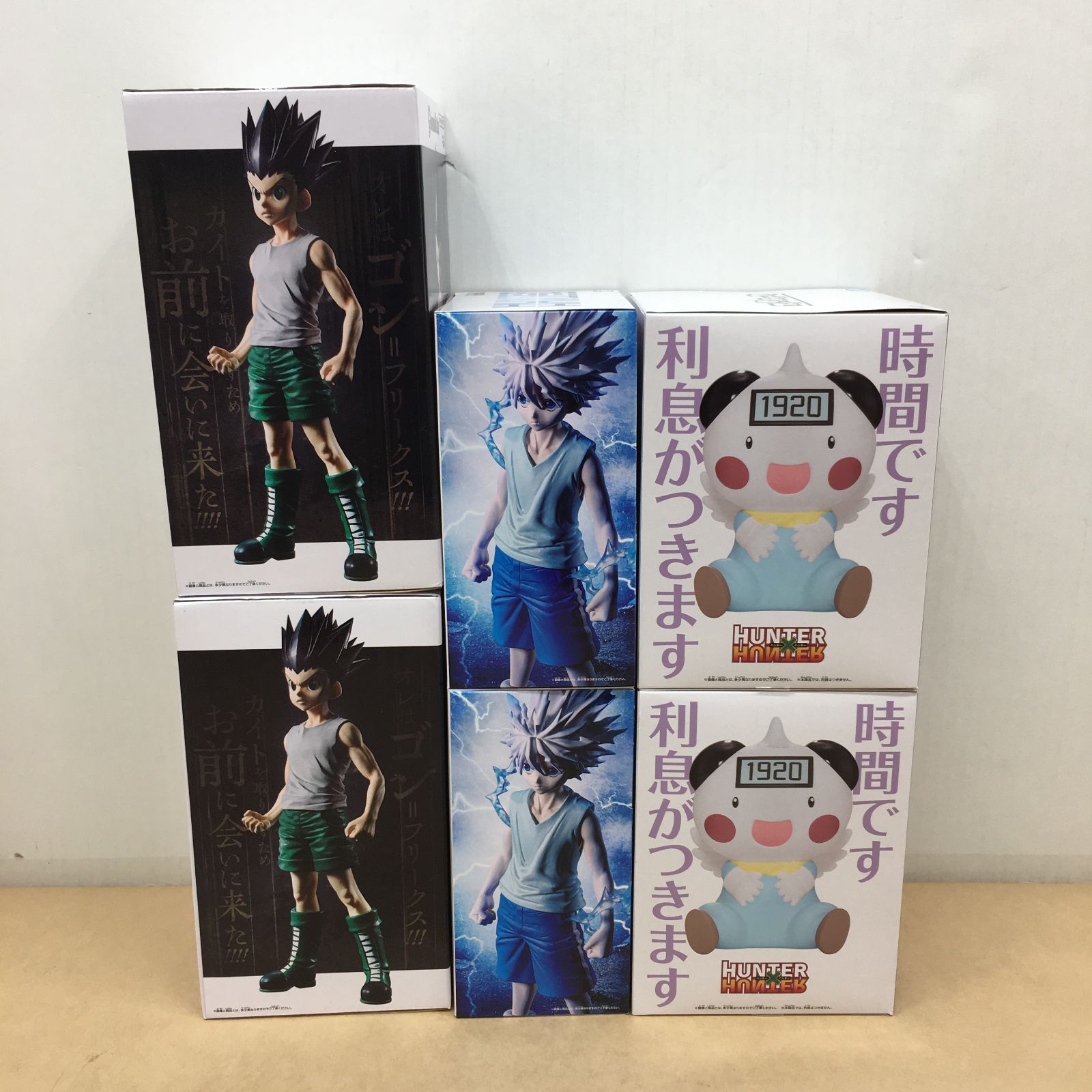 未開封 HUNTER×HUNTER ゴン キルア ポットクリン フィギュア まとめ